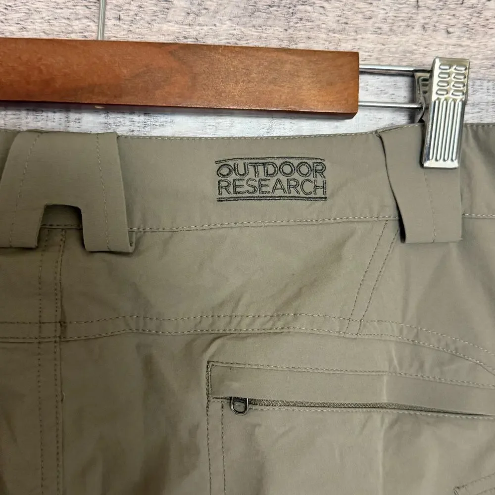Outdoor Research Voodoo Pants Mens 38x34 Brown Gorpcore Hiking Outdoors